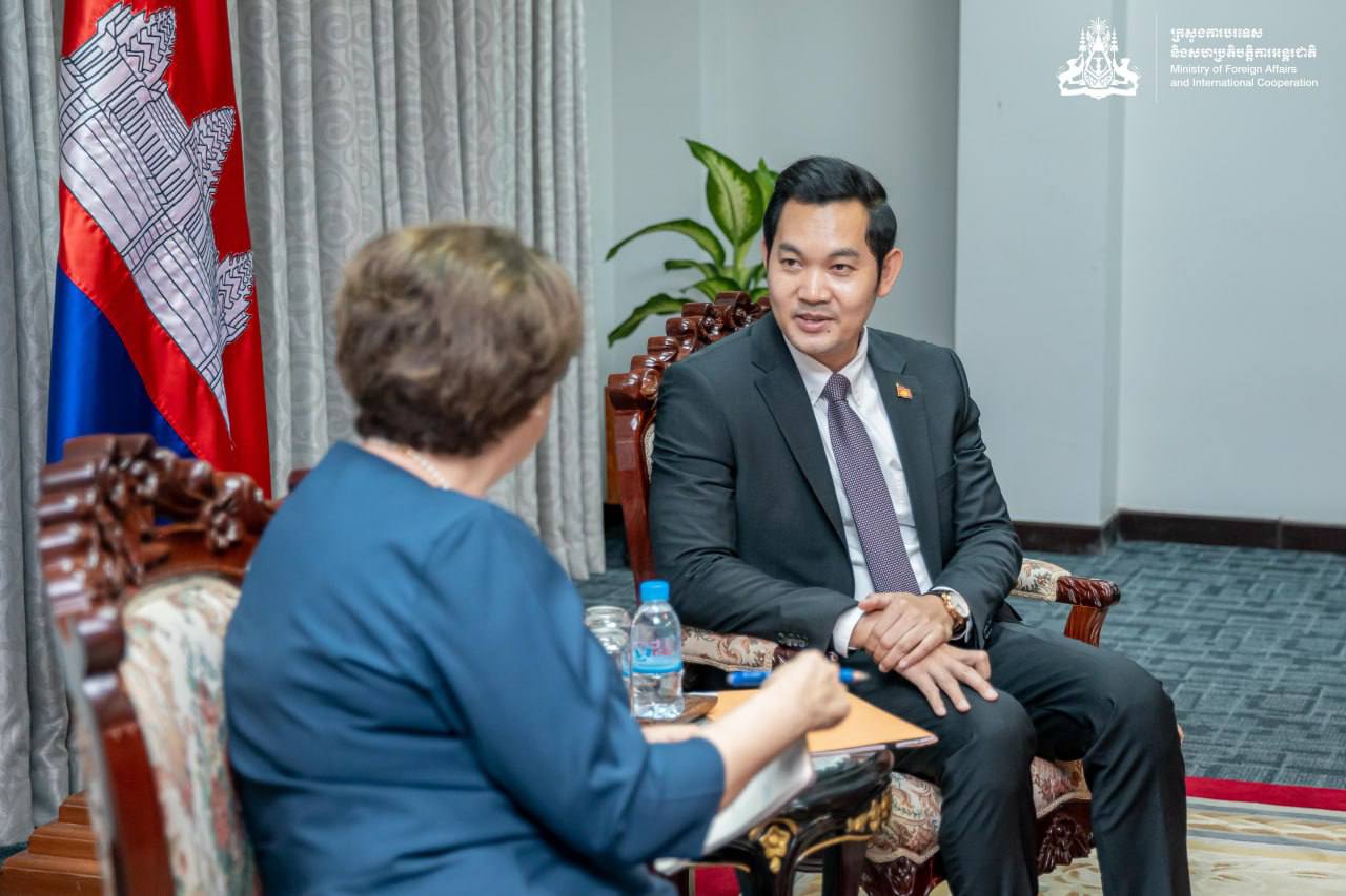 His Excellency KHUON Phon Rattanak receives the Ambassador of the Republic of Türkiye to the Kingdom of Cambodia