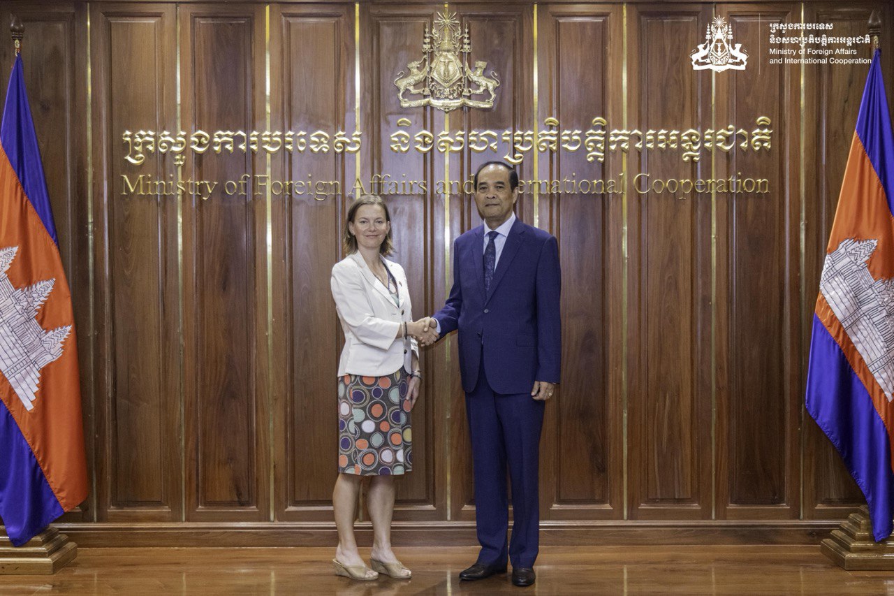 Cambodia and U.S. discuss bilateral cooperation