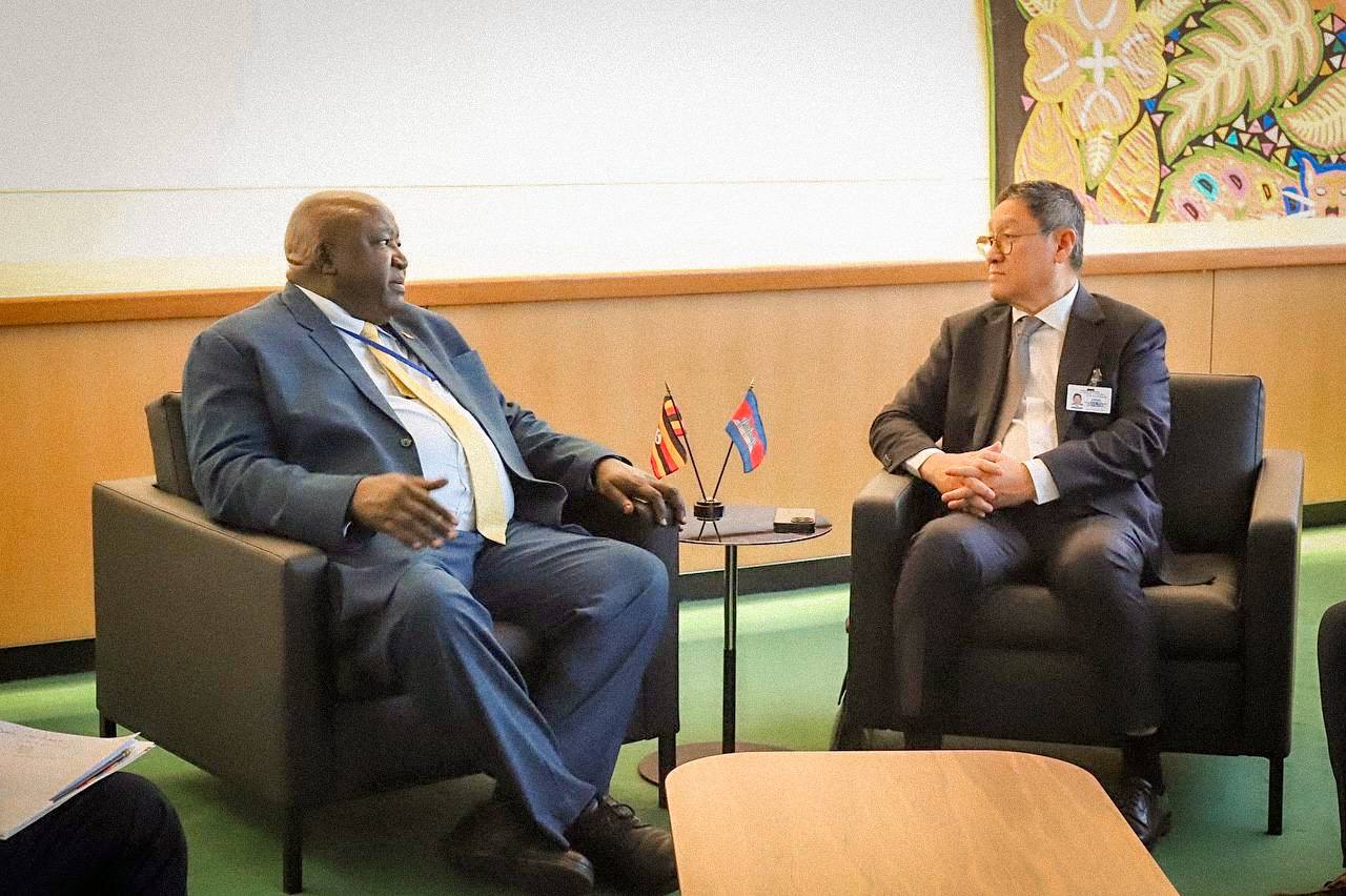 Bilateral Meeting between His Excellency SOK Chenda Sophea, Deputy Prime Minister, Minister of Foreign Affairs and International Cooperation and His Excellency Okello Oryem Henry, Minister of State for Foreign Affairs of the Republic of Uganda