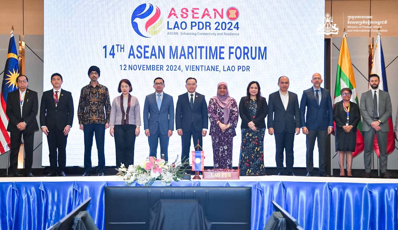 His Excellency KUNG Phoak attends the 14th ASEAN Maritime Forum (AMF) and the 12th Expanded ASEAN Maritime Forum (EAMF)