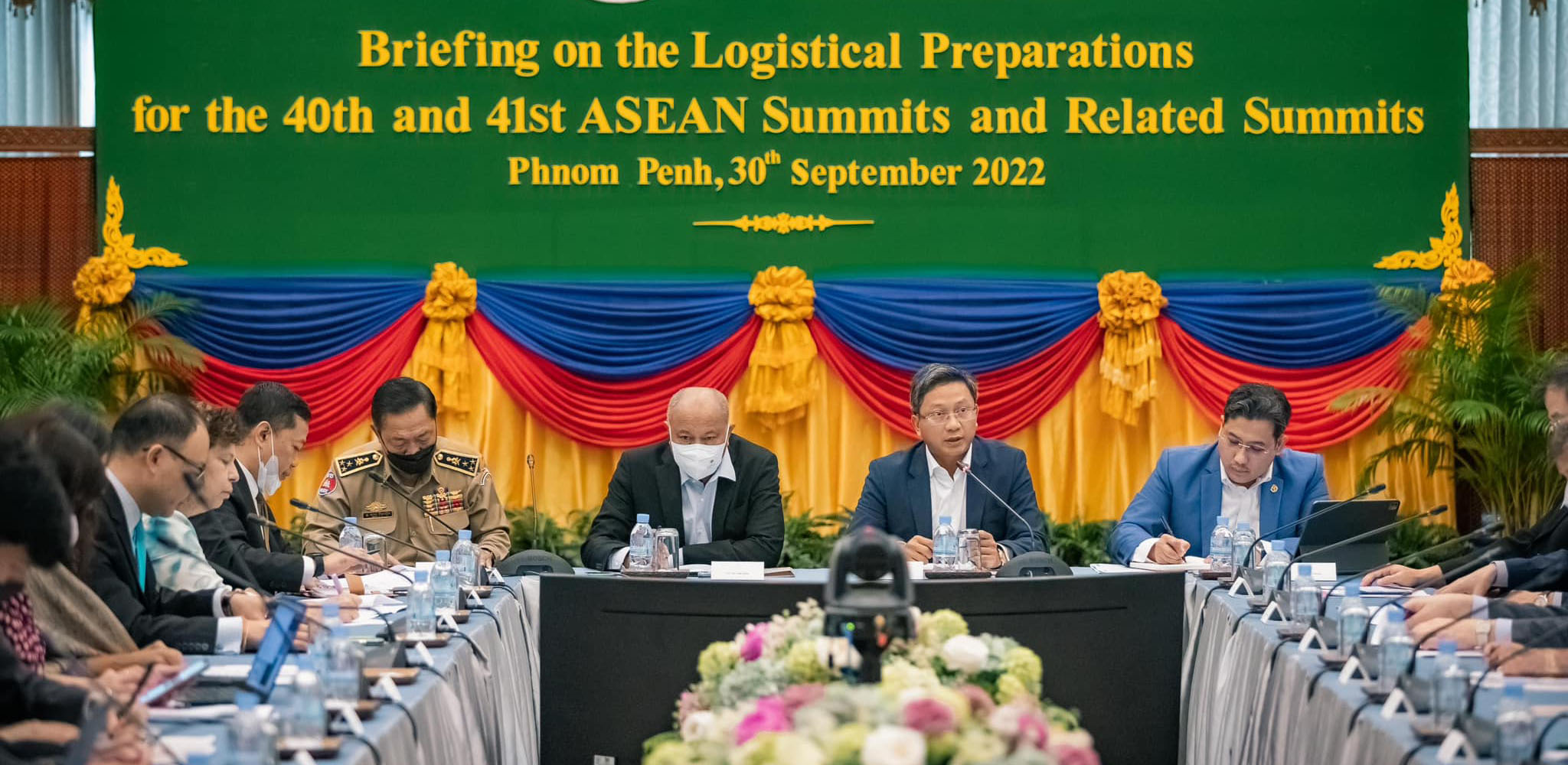 Briefing on  Logistical Preparations for the 40th and 41st ASEAN Summits and Related Summits and 2nd ASEAN Global Dialogue ( 30 September 2022 )  
