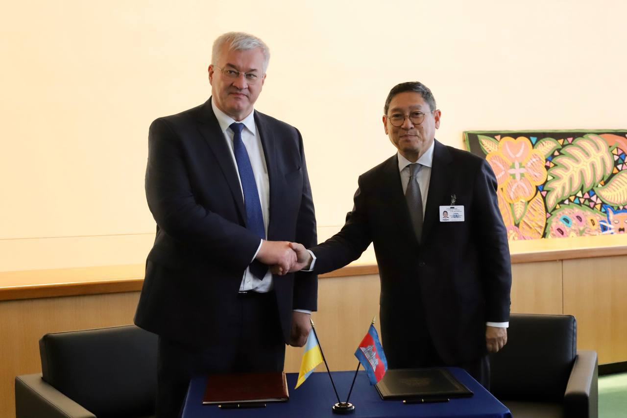 Bilateral Meeting between His Excellency SOK Chenda Sophea, Deputy Prime Minister and Minister of Foreign Affairs and International Cooperation and H.E. Andrii Sybiha, Minister for Foreign Affairs of Ukraine